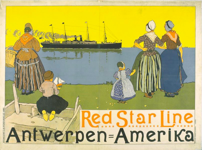 Affiche Red Star Line